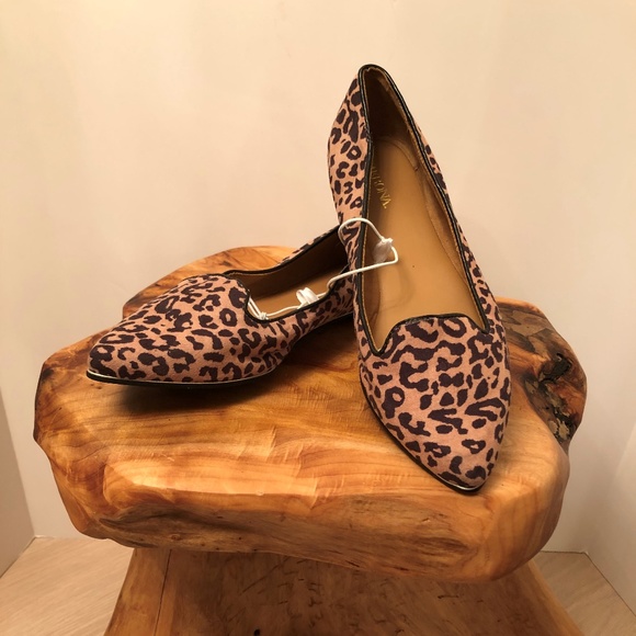 Merona Shoes - NWOT Merona Leopard print Flats Size 6 1/2